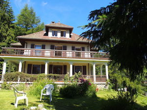 Chalet de face été