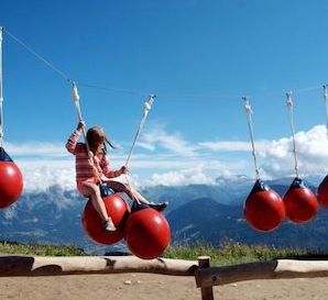 Parcours Ninja au Mont d'Arbois